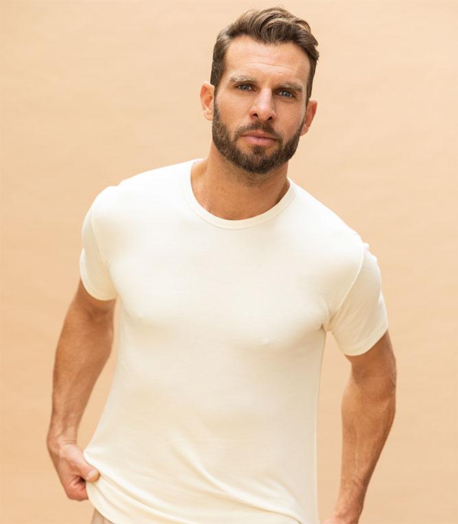 T-shirt homme en coton bio