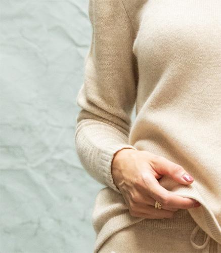 Le cachemire une laine légère et très isolante