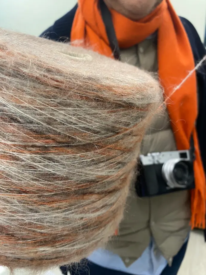 Fil mohair une matière noble d'exception