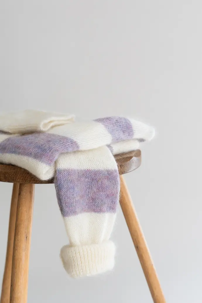 Cardigan femme en laine mohair