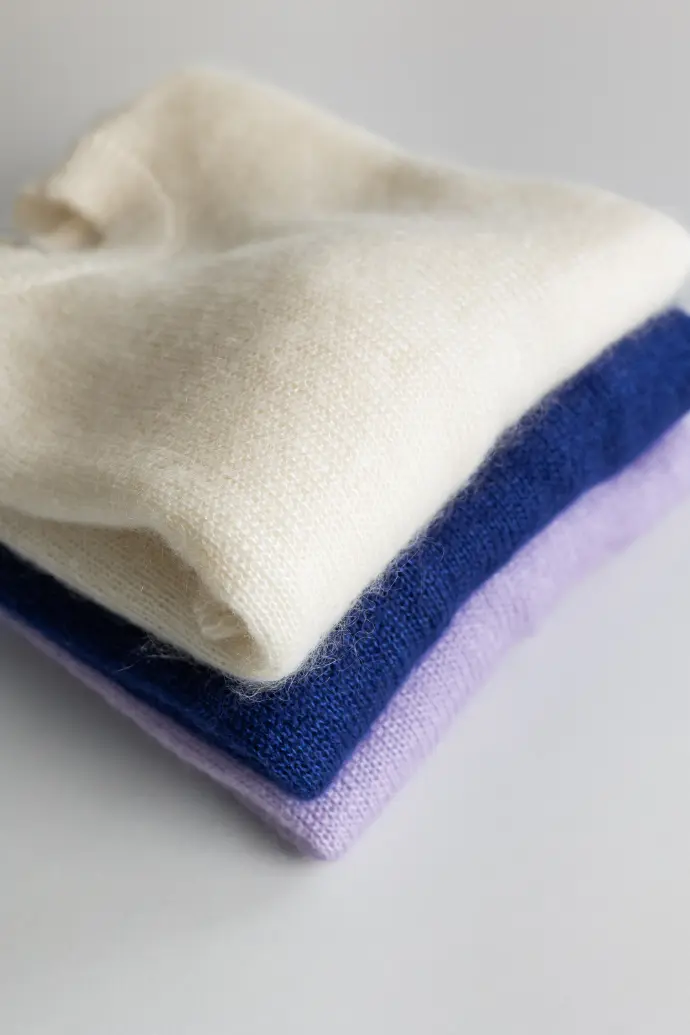 Petits pulls legers en mohair