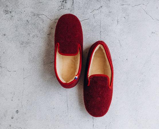 Chaussons homme chauds