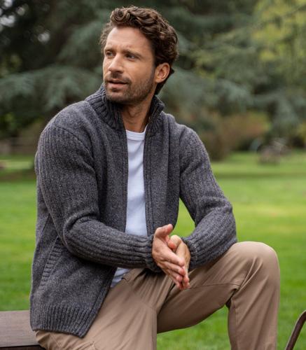 Gilet homme en laine