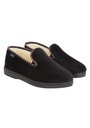 Chaussons homme multiconfort noirs fabrication francaise