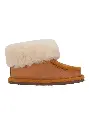 Chaussons enfants en peau d'agneau fourres laine