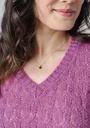 Pull femme mohair de chevreau des Pyrénéeset soie