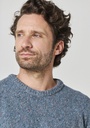 Pull homme col rond en laine avec polyester recyclé