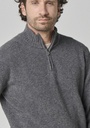 Pull col camionneur en laine chaud pour homme