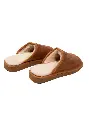 Mules mixtes en peau de mouton fourrées de laine couleur naturel