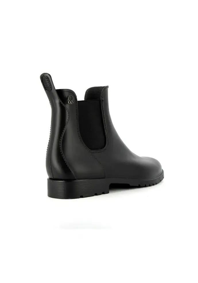 Bottines de pluie pour homme couleur noir