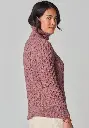 Pull col roulé manches longues pour femme