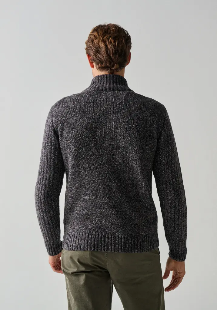 Blouson en laine pour homme