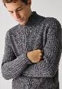 Gilet laine et yack pour homme
