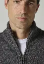 Gilet laine et yack pour homme