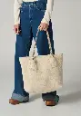 Grand sac femme en laine recyclée