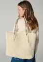 Cabas en laine recyclée doublé en coton biologique
