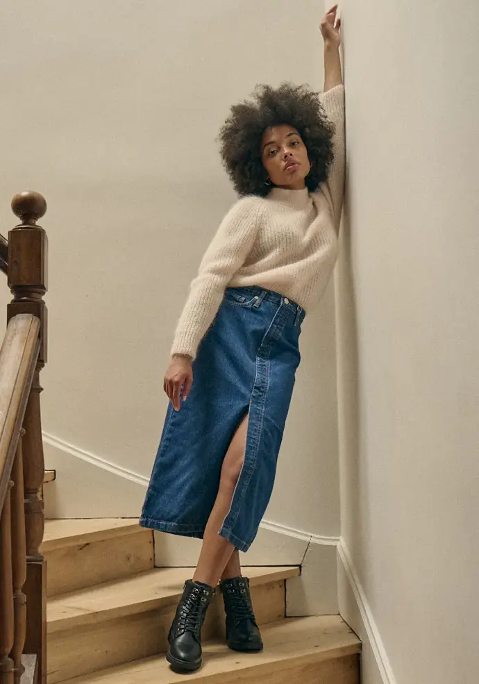 Pull manches longues pour femme