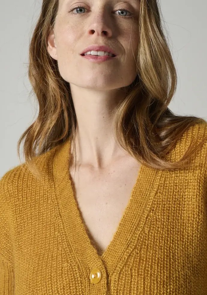Veste femme en laine chaude et douce