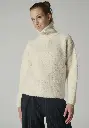 Pull femme en laine et alpaga