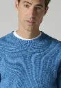 Pull laine homme col rond