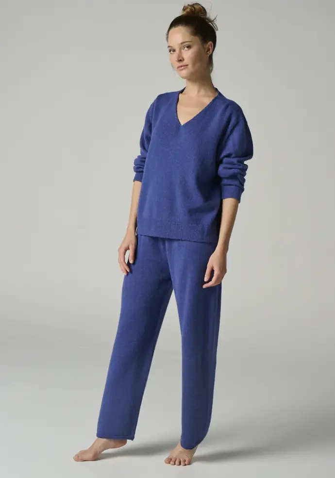 Pantalon d'intérieur pour femme couleur bleu