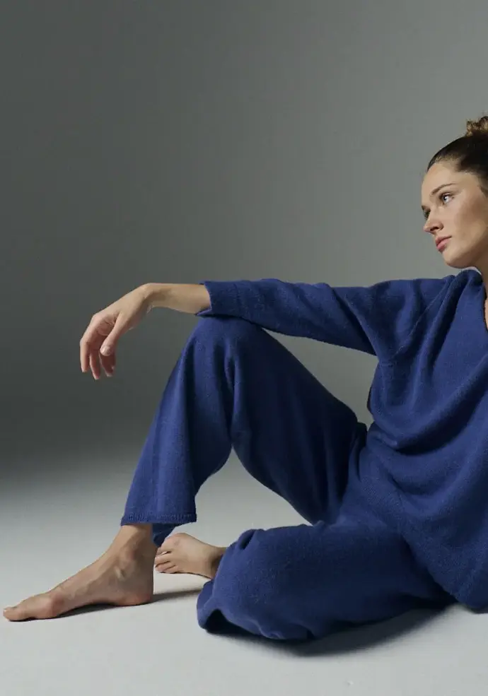 Pantalon d'intérieur pour femme en laine mérinos et alpaga made in France