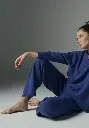 Pantalon d'intérieur pour femme en laine mérinos et alpaga made in France
