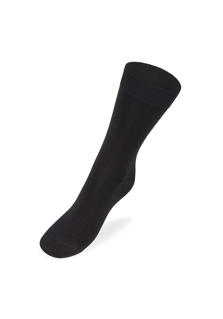 Chaussettes mixtes soie et santé couleur noir