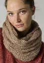 Snood femme en laine made in France