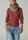 Gants femme mohair de chevreau couleur beige