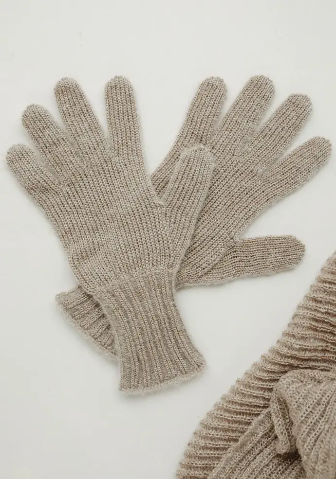Gants femme en mohair des Pyrénées