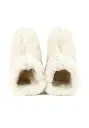 Gros chaussons chauds en laine femme