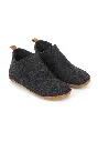 Chaussons homme non fourrés couleur gris anthracite