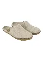 Mules non fourrées pour femme en feutre de laine