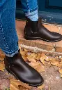 Bottes imperméables pour femme couleur marron