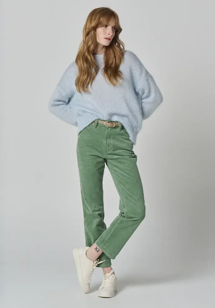 Pull femme en laine mohair