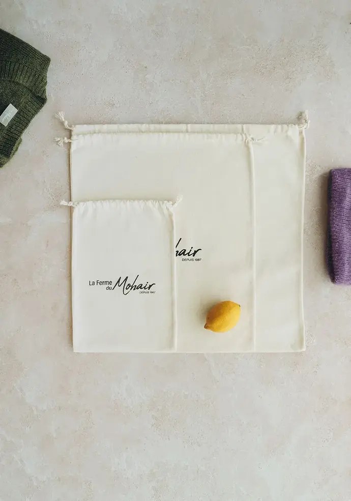 Sac emballage de protection en coton