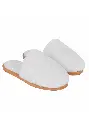 Mules pour femme en peau d´agneau couleur blanc