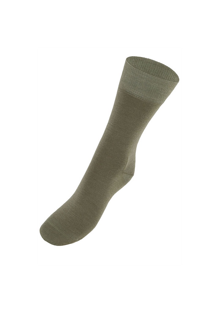 Chaussettes mixtes pour pieds sensibles couleur kaki