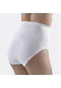 Culotte femme taille haute en pur coton peigné maille jacquard