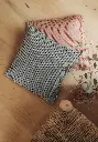 Coussin rembourrage 100% mohair du Freyche et housse coton made in France