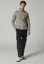 Pull col roulé en yack pour homme couleur beige naturel