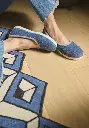 Ballerines fourrées laine