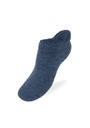 Chaussons-chaussettes mixtes antidérapants couleur bleu jean