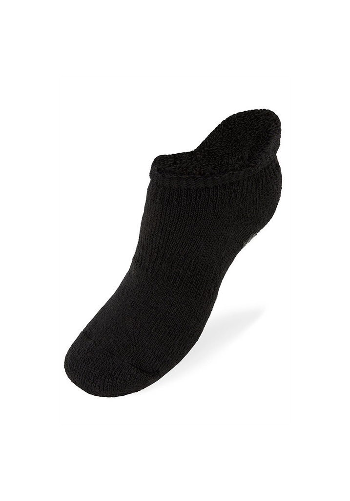 Chaussons-chaussettes mixtes antidérapants couleur noir