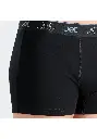 Shorty uni pour homme en coton couleur noir