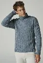 Pull col montant chaud pour homme