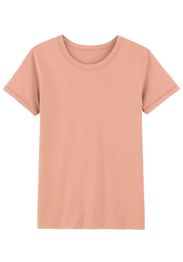 T-shirt homme en coton biologique couleur beige fabrication francaise