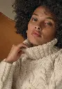 Pull chaud en laine mérinos femme