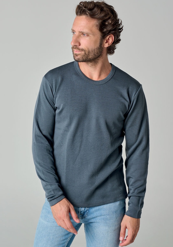 Polo à manches longues en laine mérinos Mytheresa Homme Vêtements Tops & T-shirts T-shirts Polos 